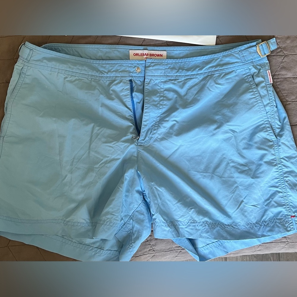 Orlebar Brown Setter Men’s Blue Swim Shorts James Bond 007 Skyfall